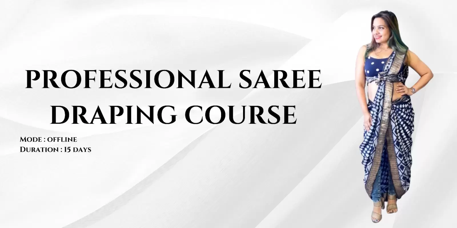 Professional Saree Draping Course Near Me