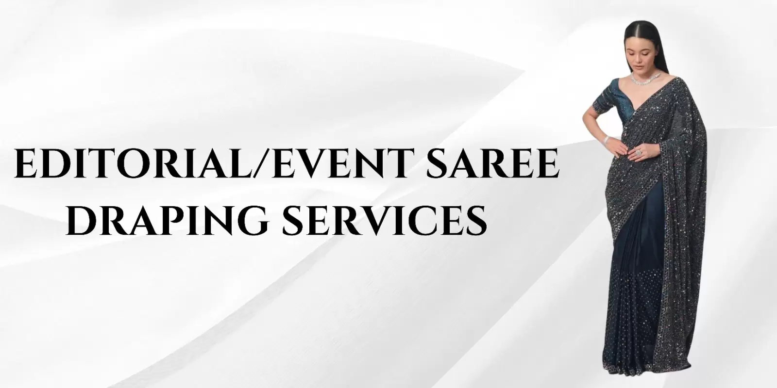 Editorial/Event Saree Draping Services