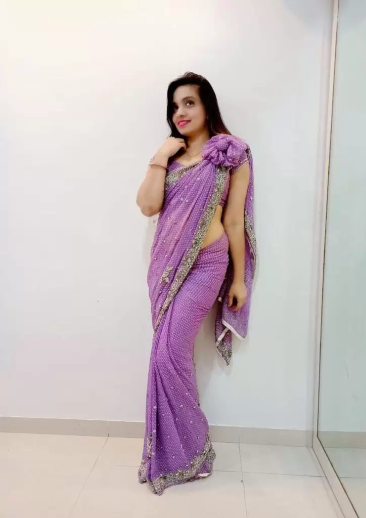 How To Drape Flower Pallu