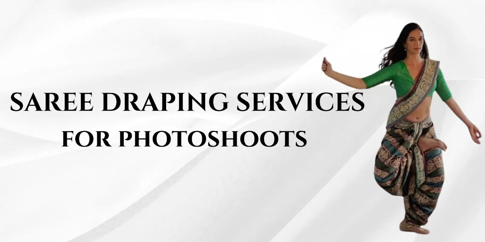 Saree Draping Services For Photoshoots